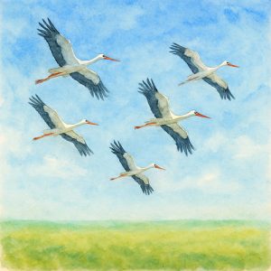 Chill‑Out: Homecoming of Spring Storks Chill‑Out: Homecoming of Spring Storks
